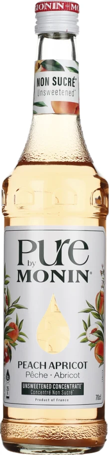 MONIN PURE PEACH APRICOT 70CL