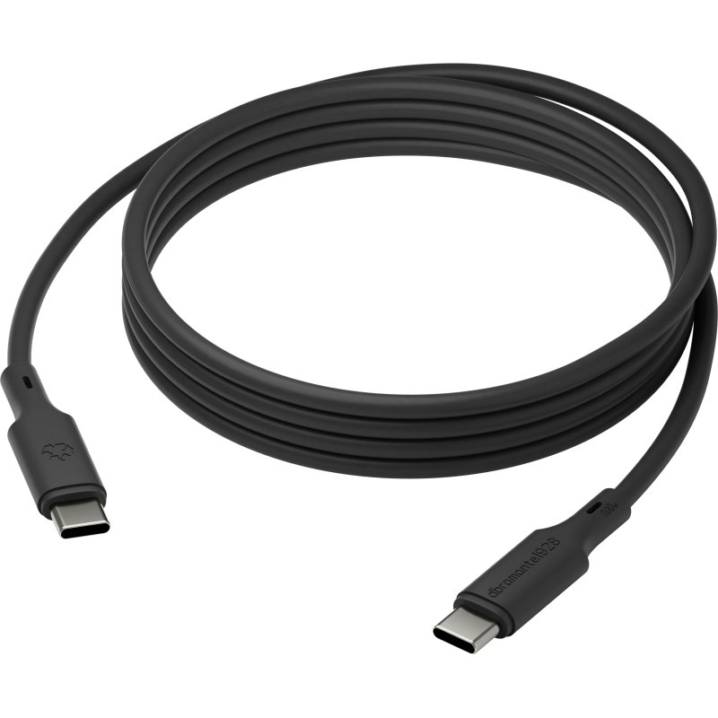 dbramante1928 CB20CCBL7239 câble USB 2 m USB C 100 W Noir