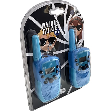 Walkie talkie sæt - blå