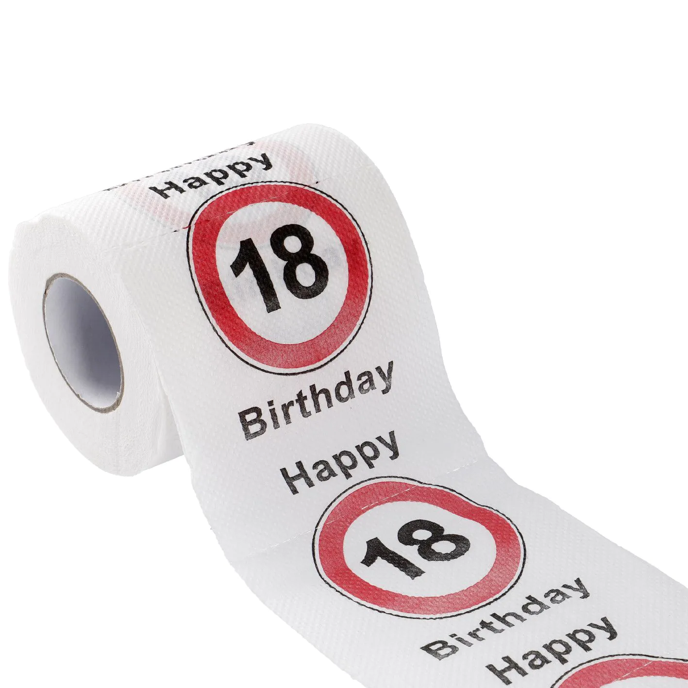 Toilettenpapier Birthday 18 Jahre 24 Meter