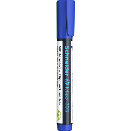 Schneider Maxx 293 Whiteboard- und Flipchart-Marker - blau - 2+5 mm