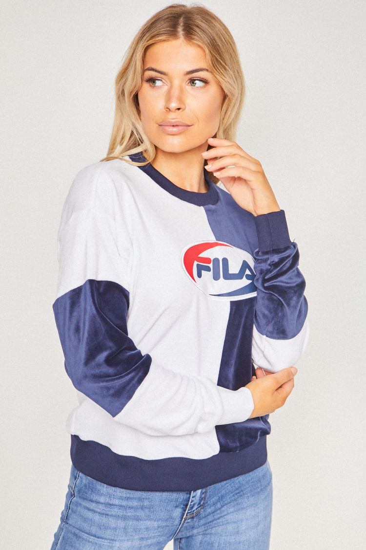 Sweat bleu/blanc Alejandra Fila / 684440