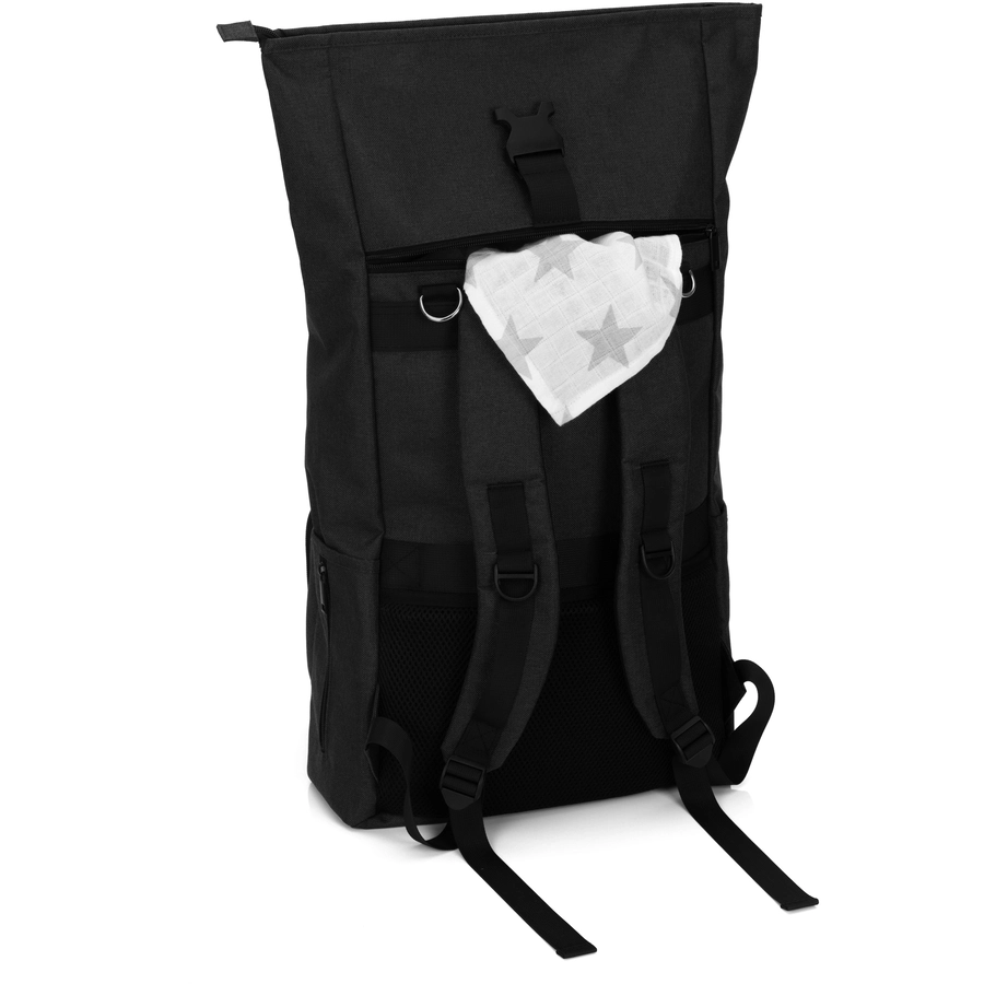 fillikid Wickelrucksack Tokio schwarz