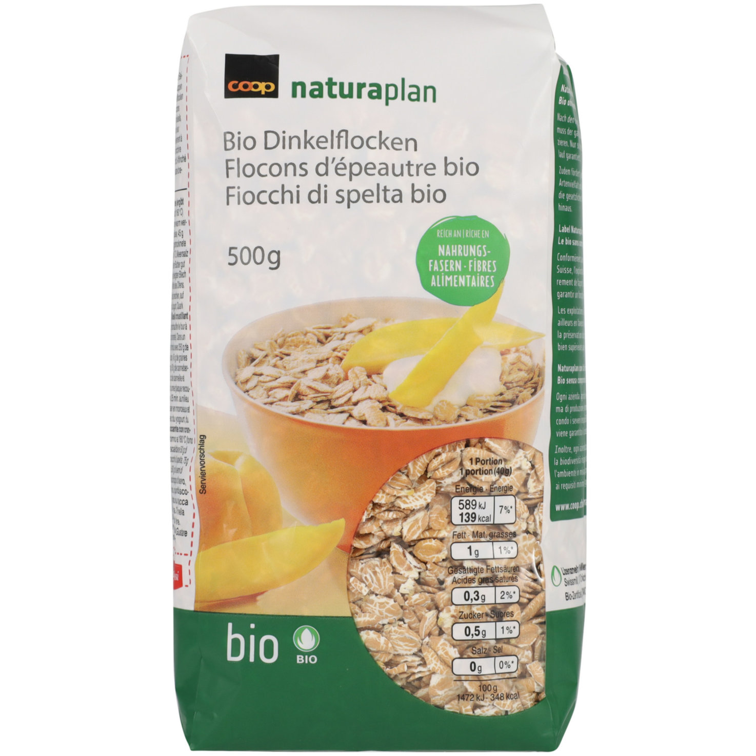 Naturaplan Bio Dinkelflocken