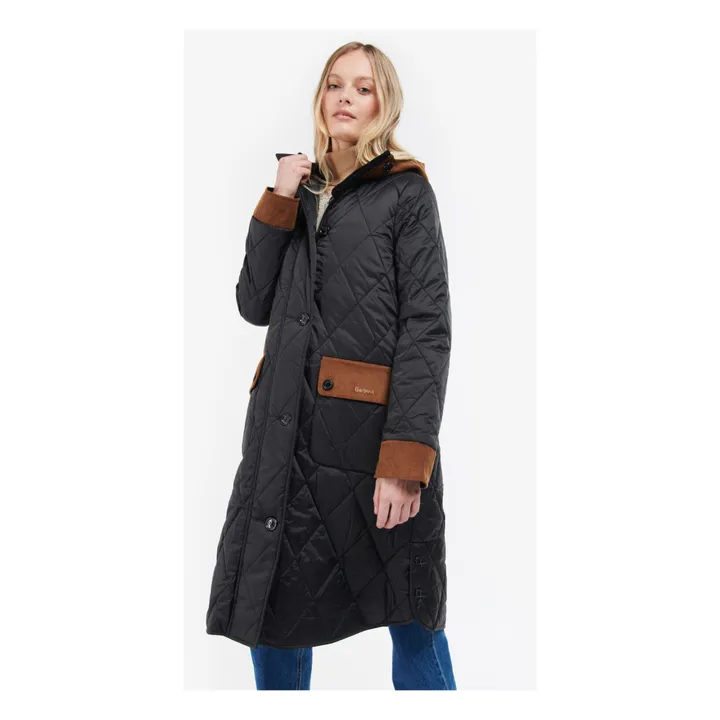 Barbour Parka Matelassée Mickley | Noir