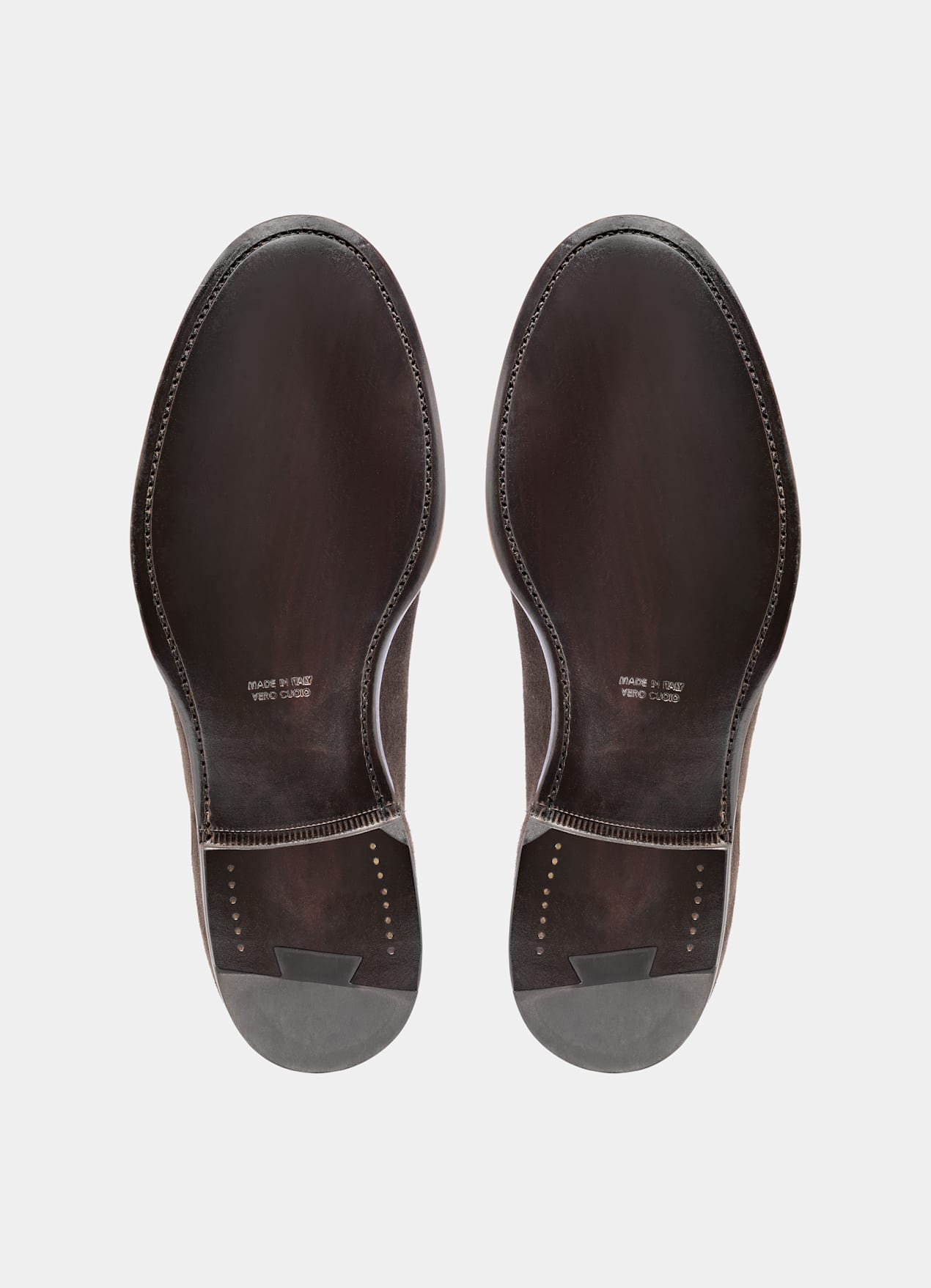 Mocassins Penny marron foncé - Fabrication italienne