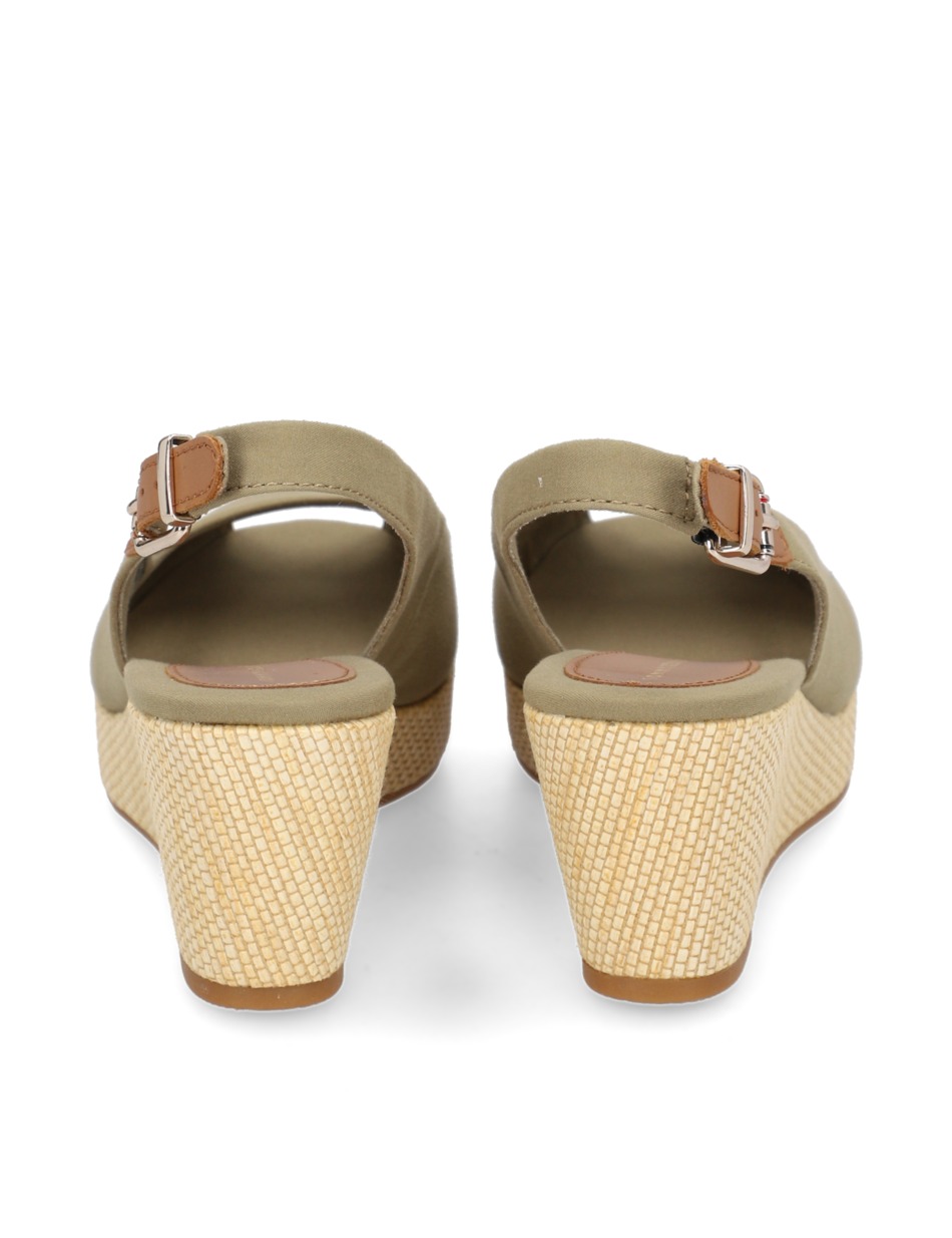 ICONIC ELBA SLING BACK WEDGE