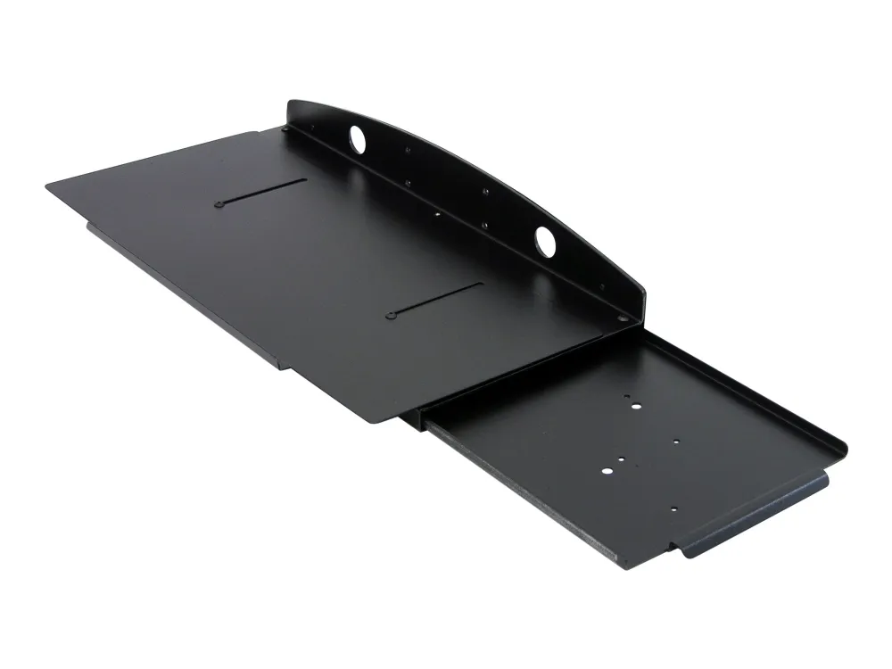 Ergotron - Tastaturskuffe - sort - for Ergotron 100 Series, 200 Series, 300 Series, 400 Series