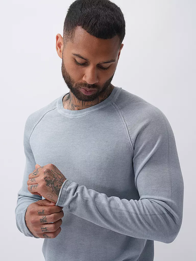 DRYKORN Pullover TIZIAN hellblau
