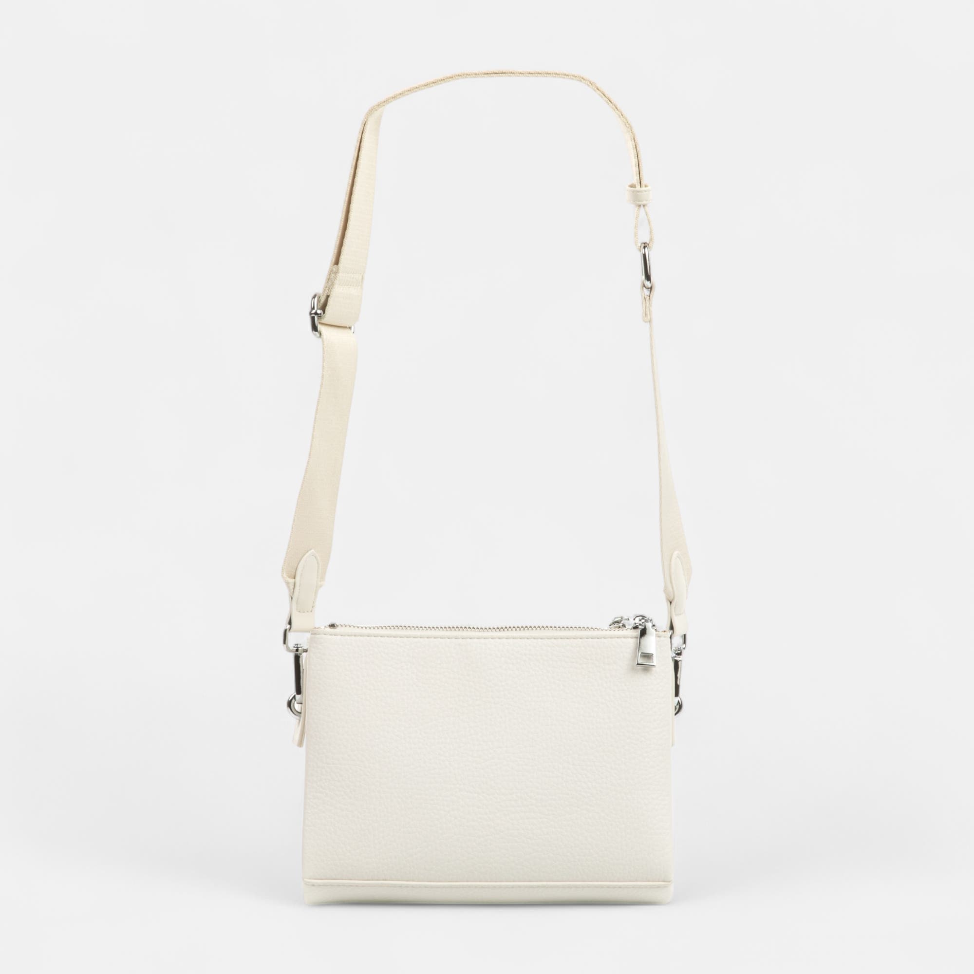 Sac bandoulière beige