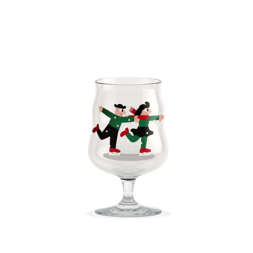 Holmegaard  x Mikkeller Universal Ølglas Christmas 2024 - 40 cl.