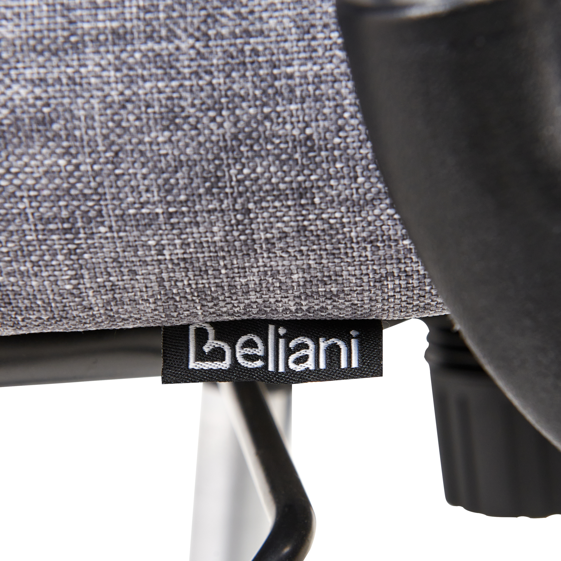 Beliani - PIONEER - Bureaustoel - Donkergrijs - Polyester