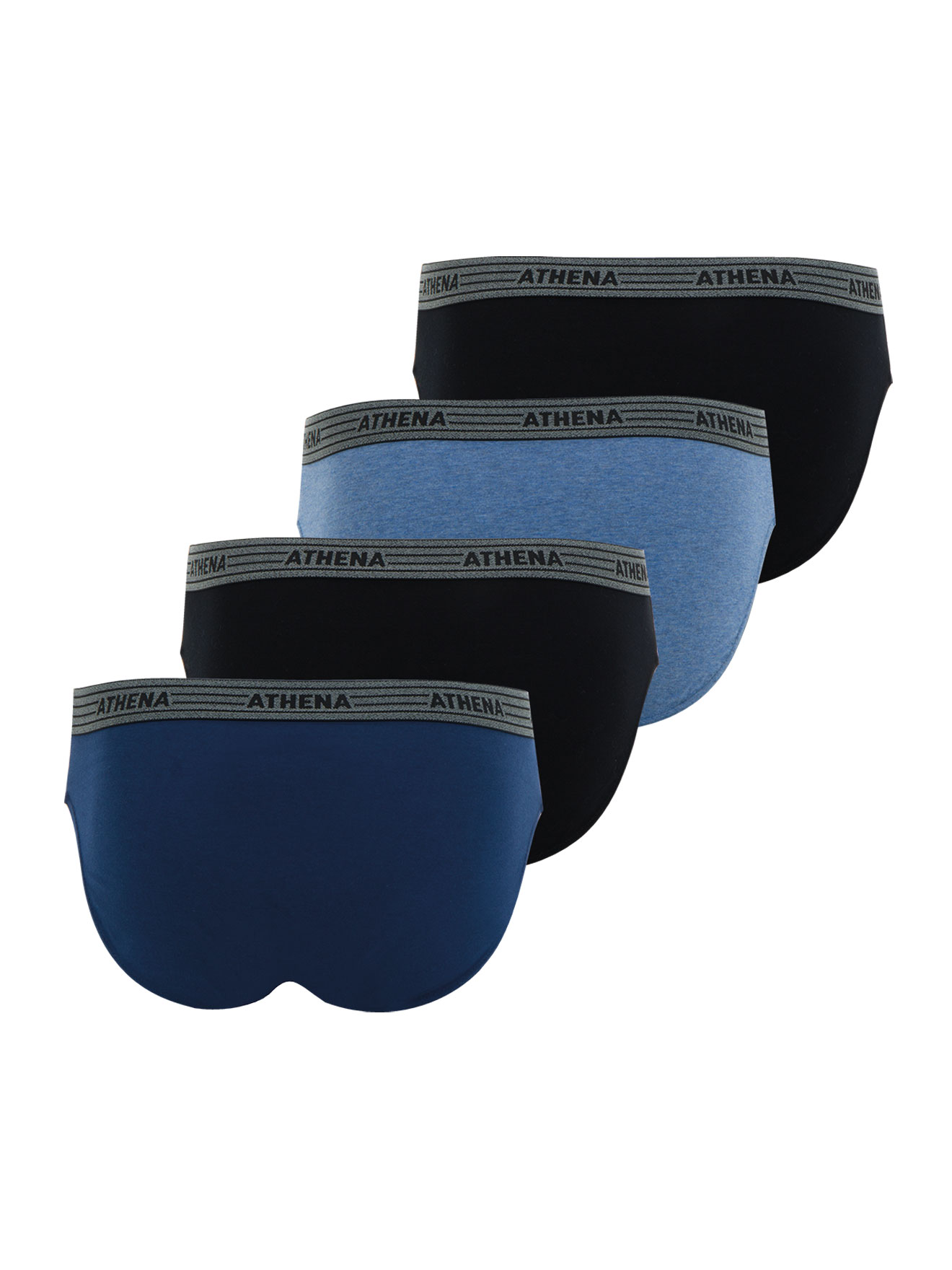 Slips pur coton, lot de 4