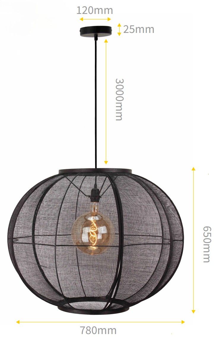 Hanglamp 05-HL4042-30 Fabric  | ETH⌀78  cm