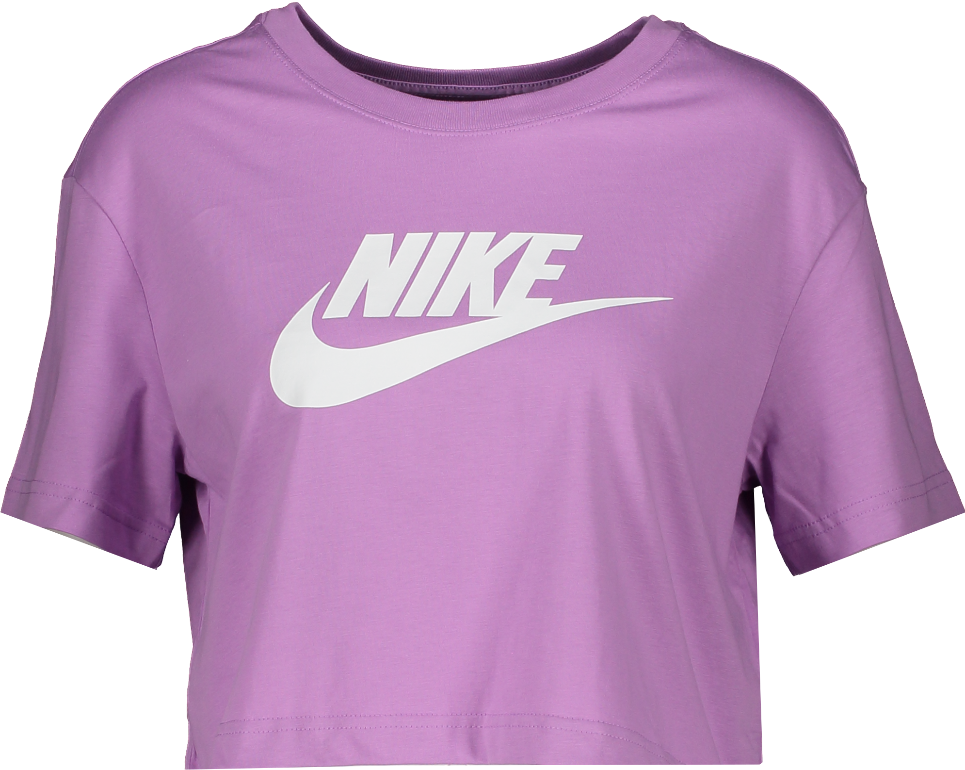 Nike Essentials Cropped T-Shirt Damen Lila F591