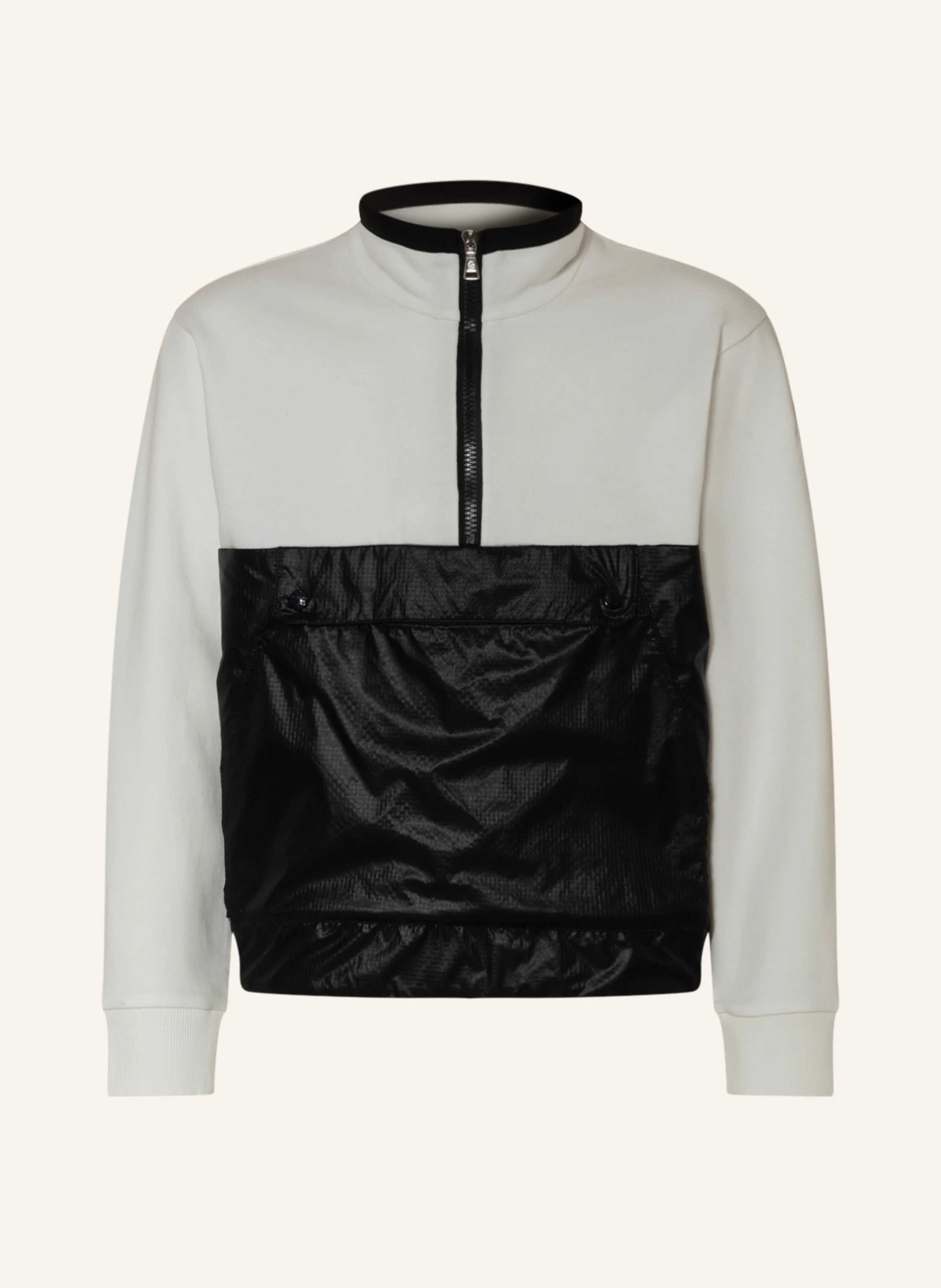 MONCLER enfant Sweat-Troyer im Materialmix