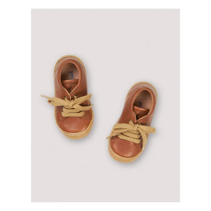 Petit Nord Baskets Lacets Everyday | Cognac