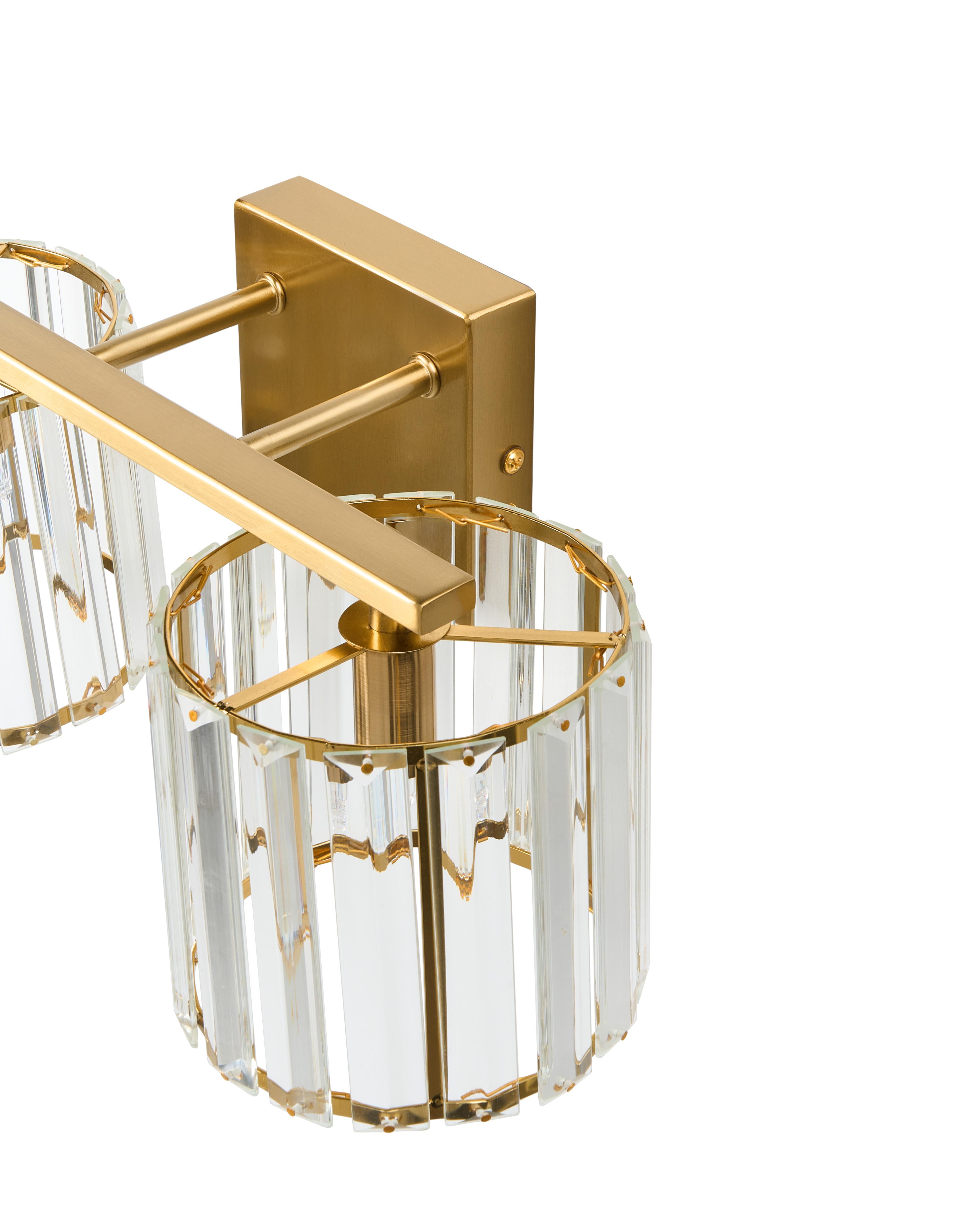 Wandlamp LOURIDO Metaal Goud
