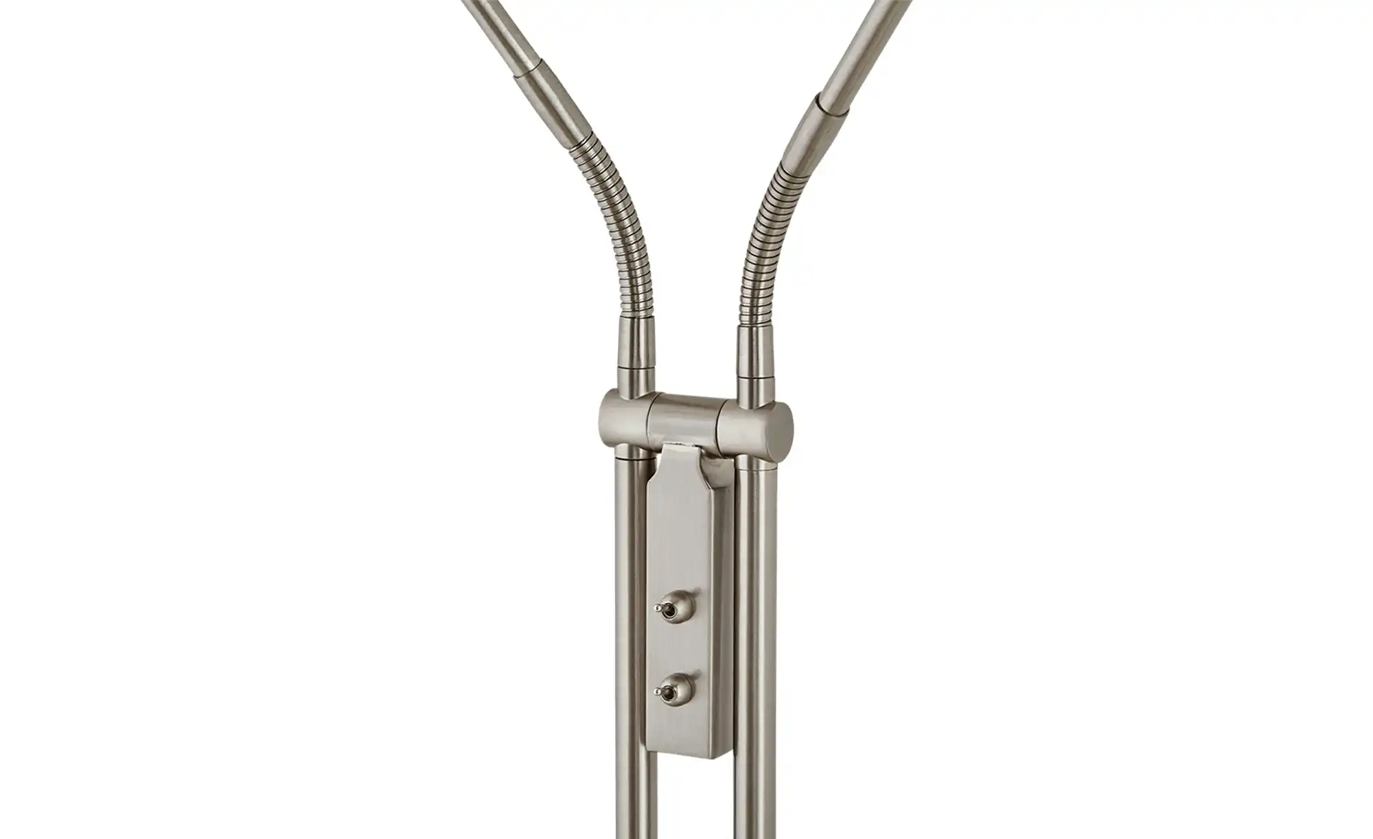 Paul Neuhaus LED- Stehleuchte, 2-flammig, nickel matt