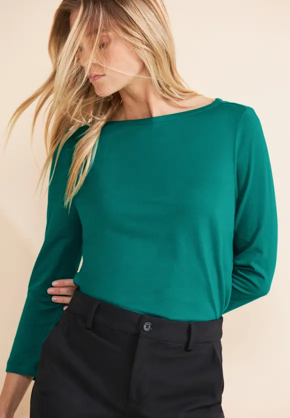 Softes Basic Shirt - intense aqua