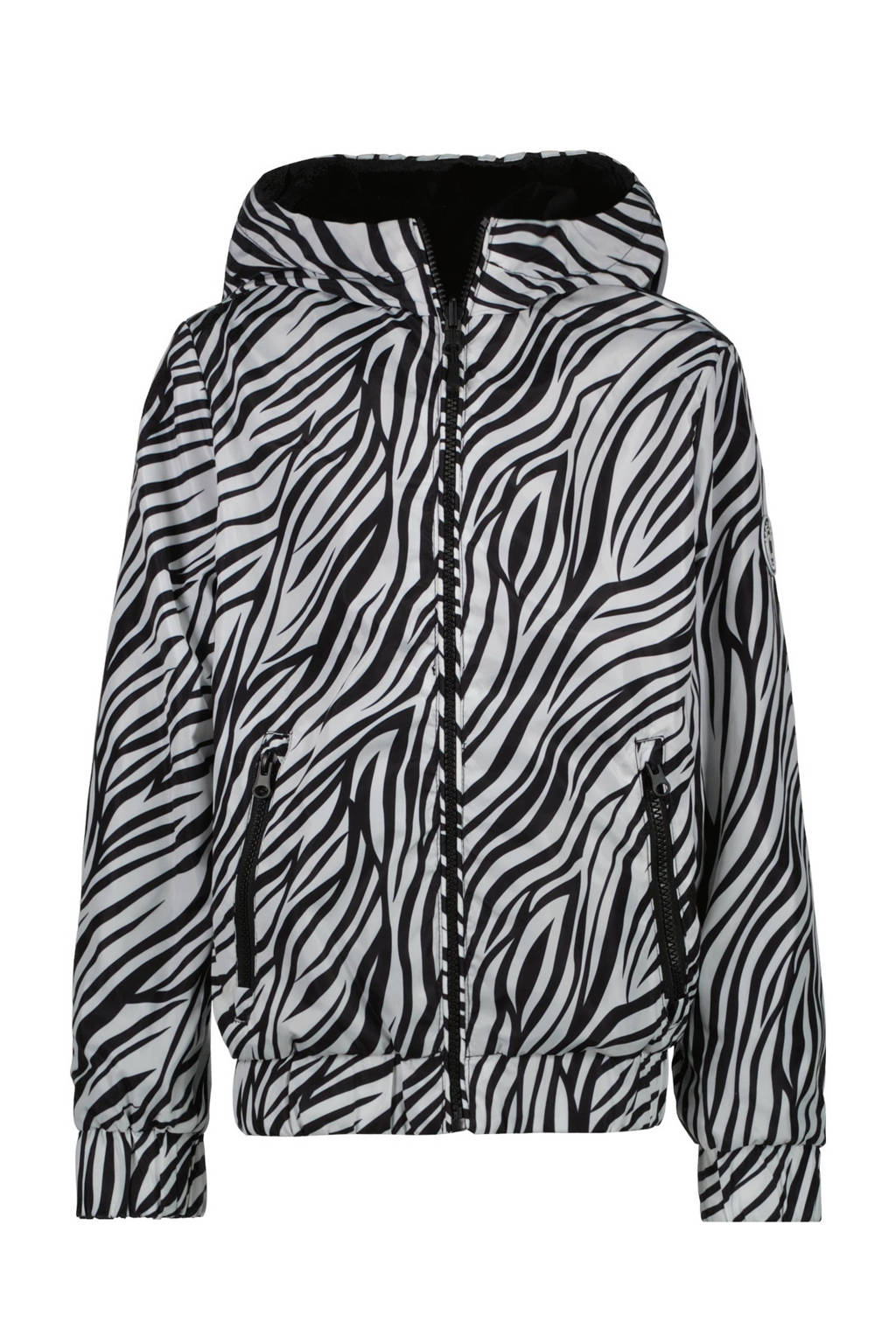 Cars reversible zomerjas GEWI met zebraprint zwart