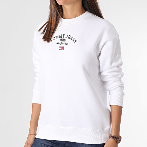 Sweat Crewneck Femme 6413 Blanc