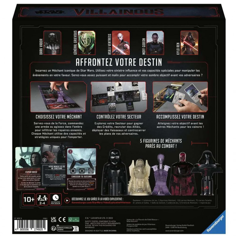 Star Wars Villainous : La Puissance du Côté Obscur