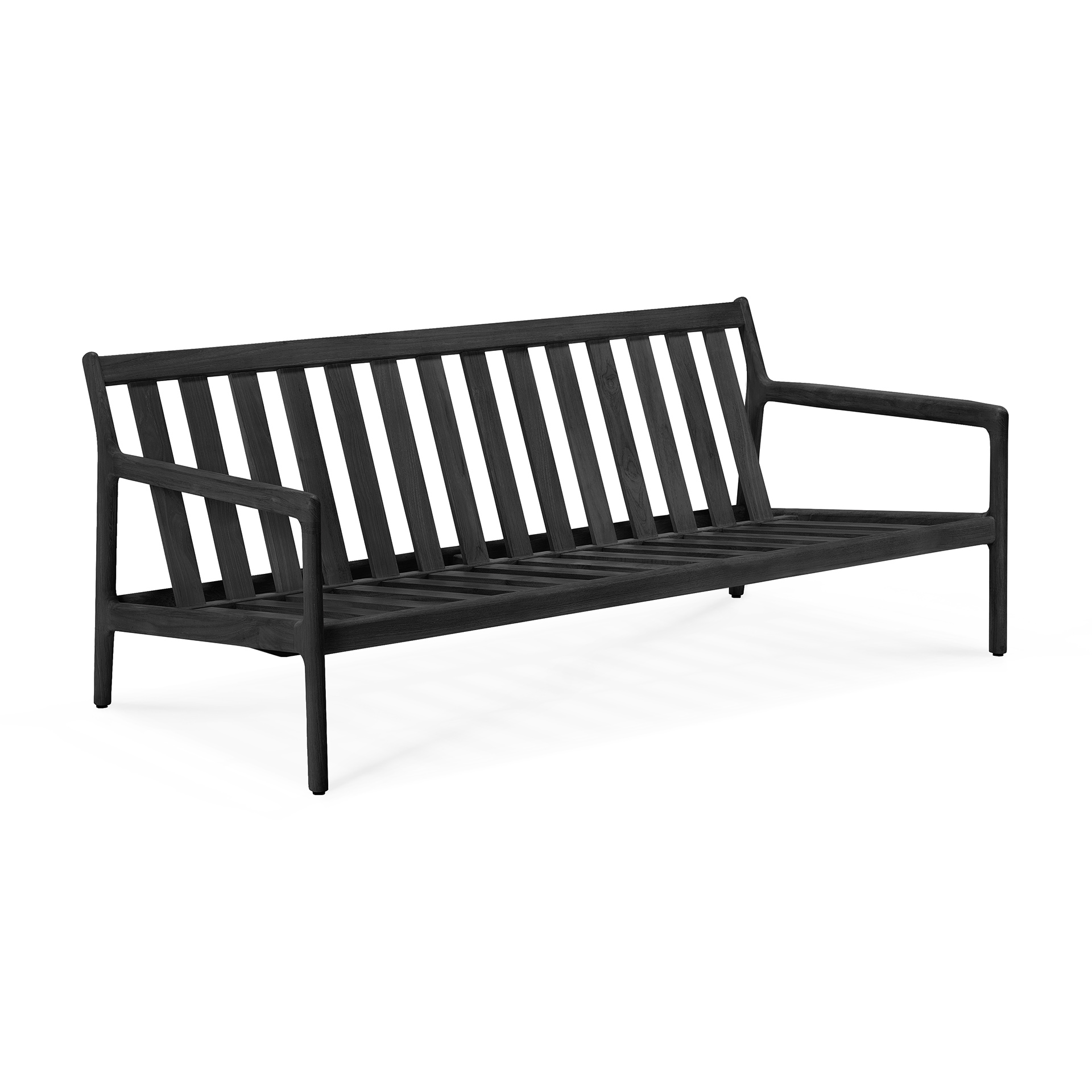 Teak Jack sofa 180cm - zwart - frame