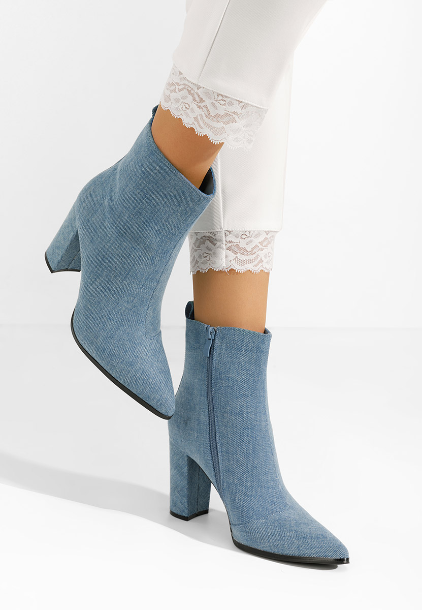 Bottines à talon denim Adalina V3