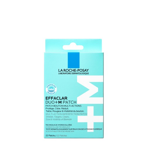 La Roche-Posay Effaclar Duo M Pensos Invisíveis para Borbulhas 22 unidades
