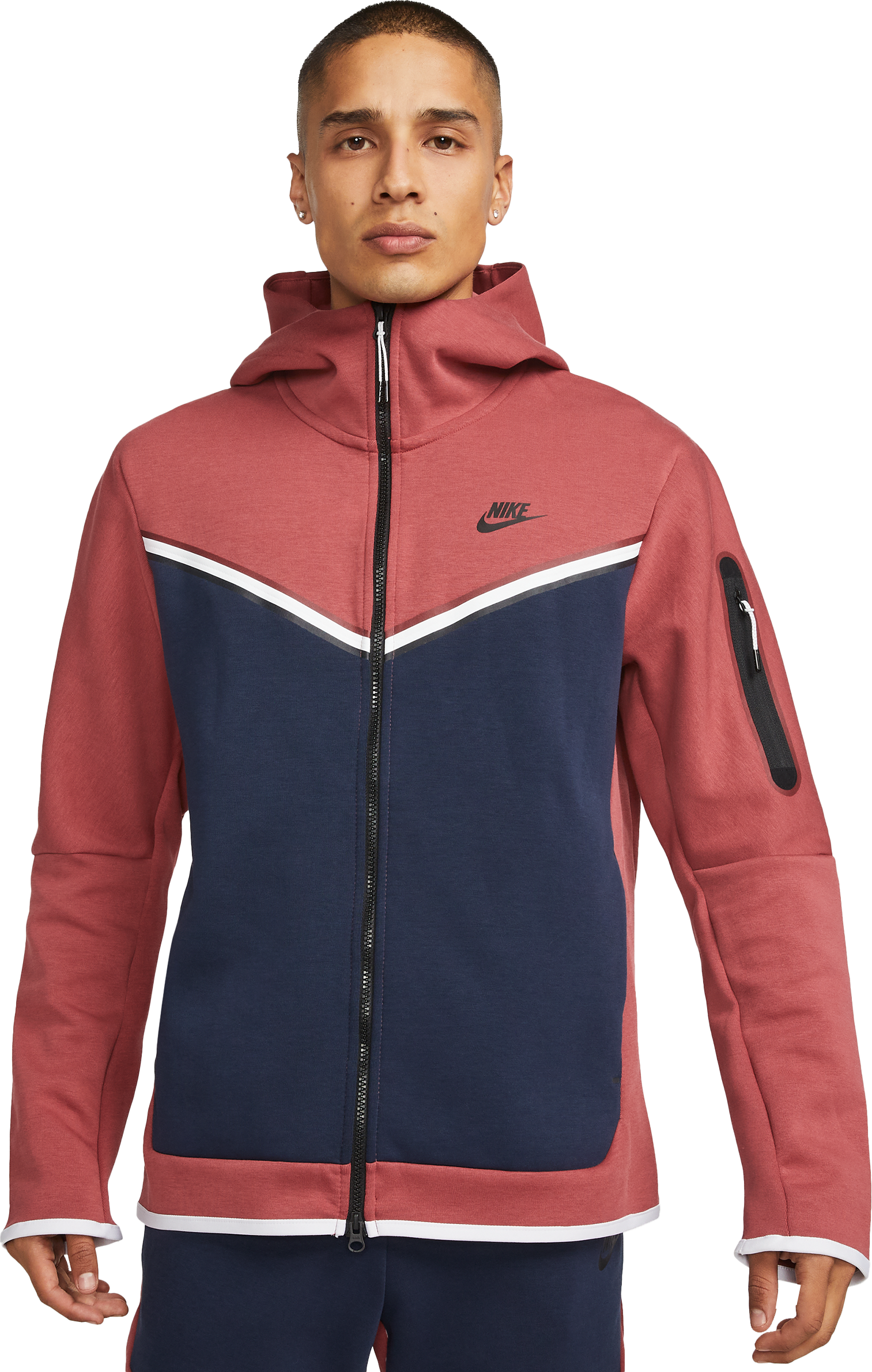 Nike Tech Fleece Windrunner Tall Rot Blau F661