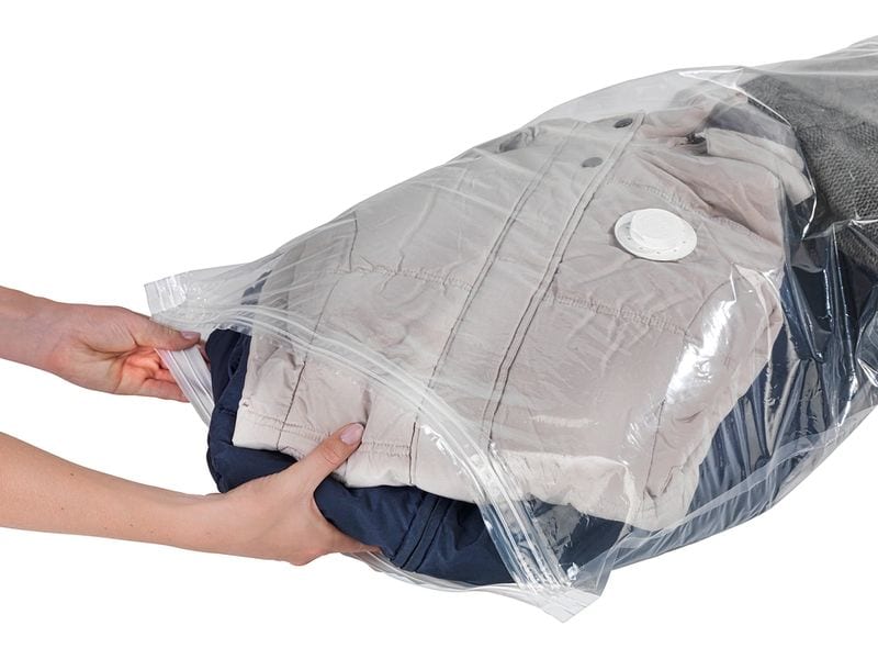 Wenko Vakuumbeutel 55 cm/80 cm x 90 cm/100 cm, 6 Stück Vakuum Aufbewahrungssystem