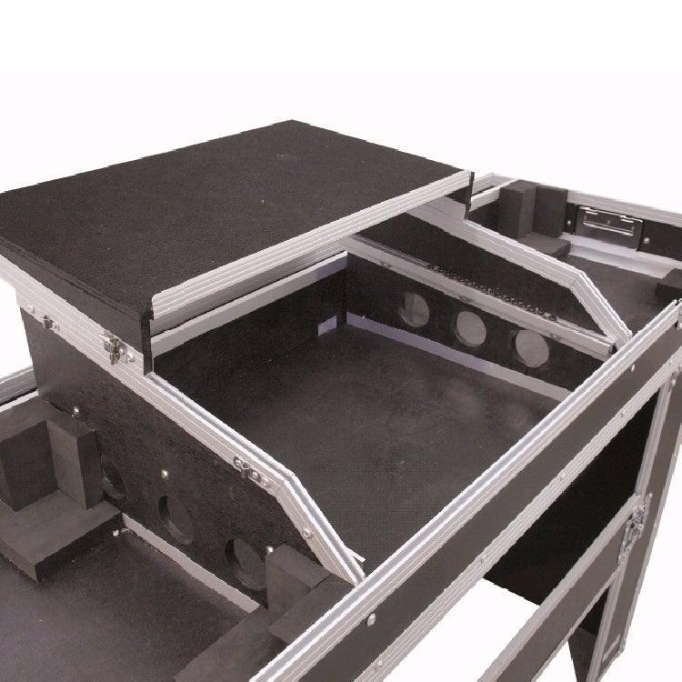 Omnitronic Console Road Table 2x TT met laptop-plateau