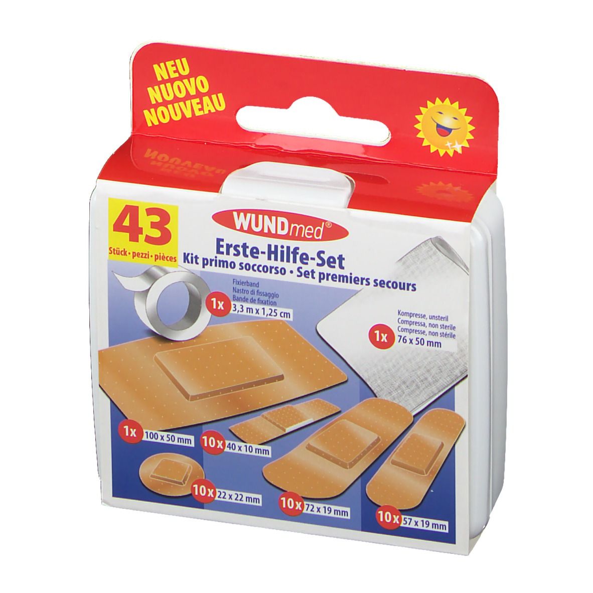 WUNDmed® Erste-Hilfe-Set 43 Teile