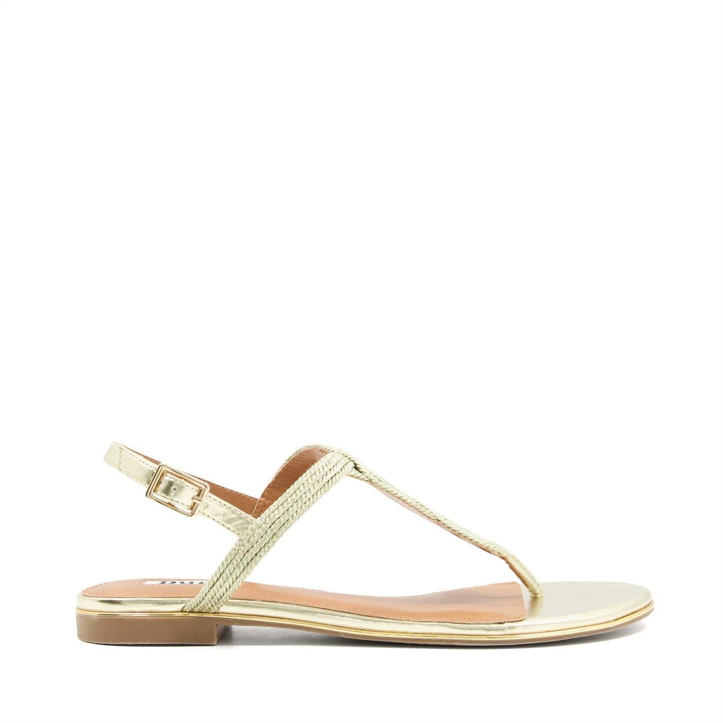 Dune London Logics Flat Sandals