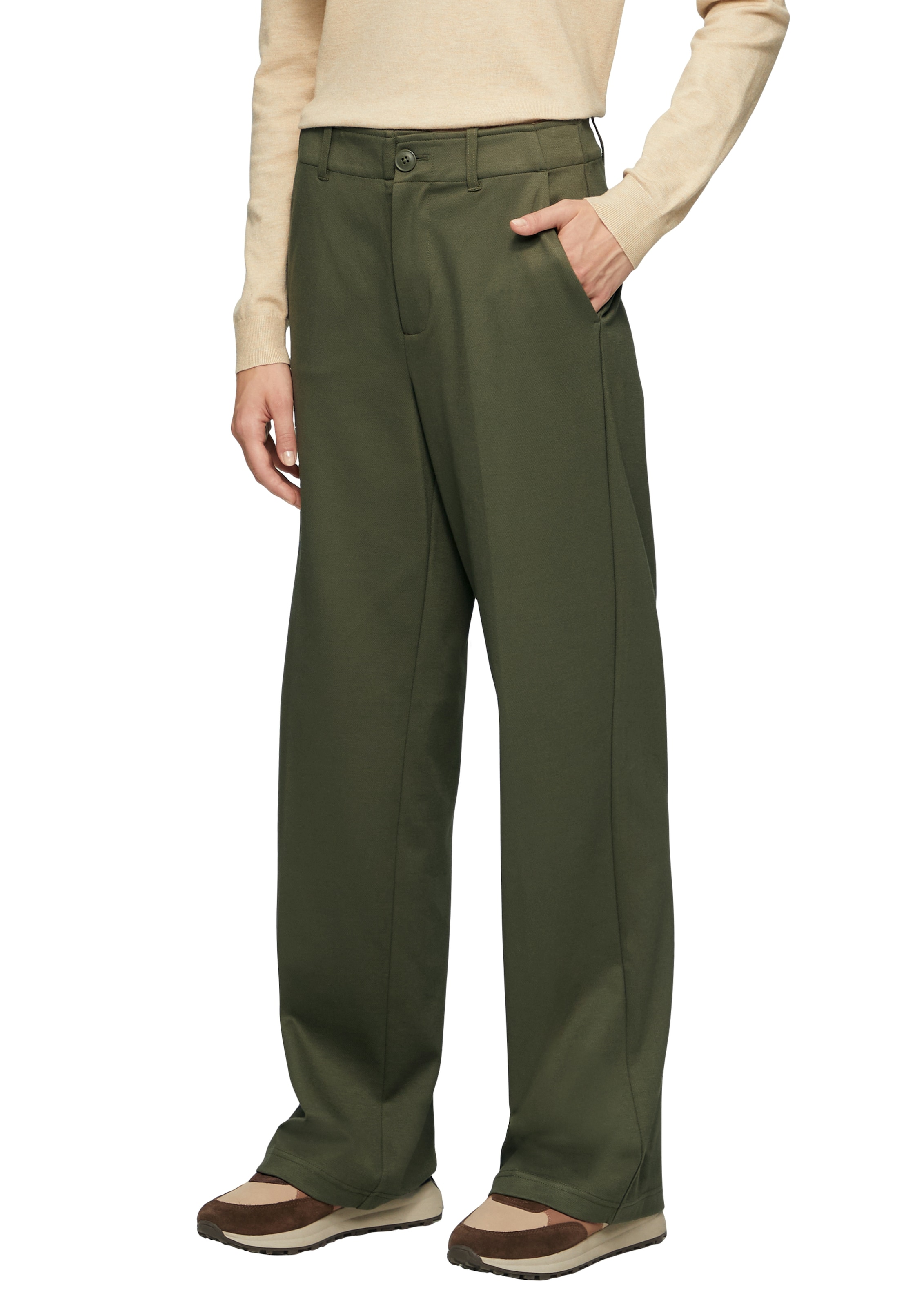 s.Oliver Bügelfaltenhose  mit Bügelfalte