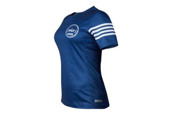 1987 TEAM Damen-Kurzarmshirt  dunkelblau  L