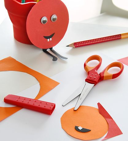 Faber-Castell Schere - Ergonomisch - Rot