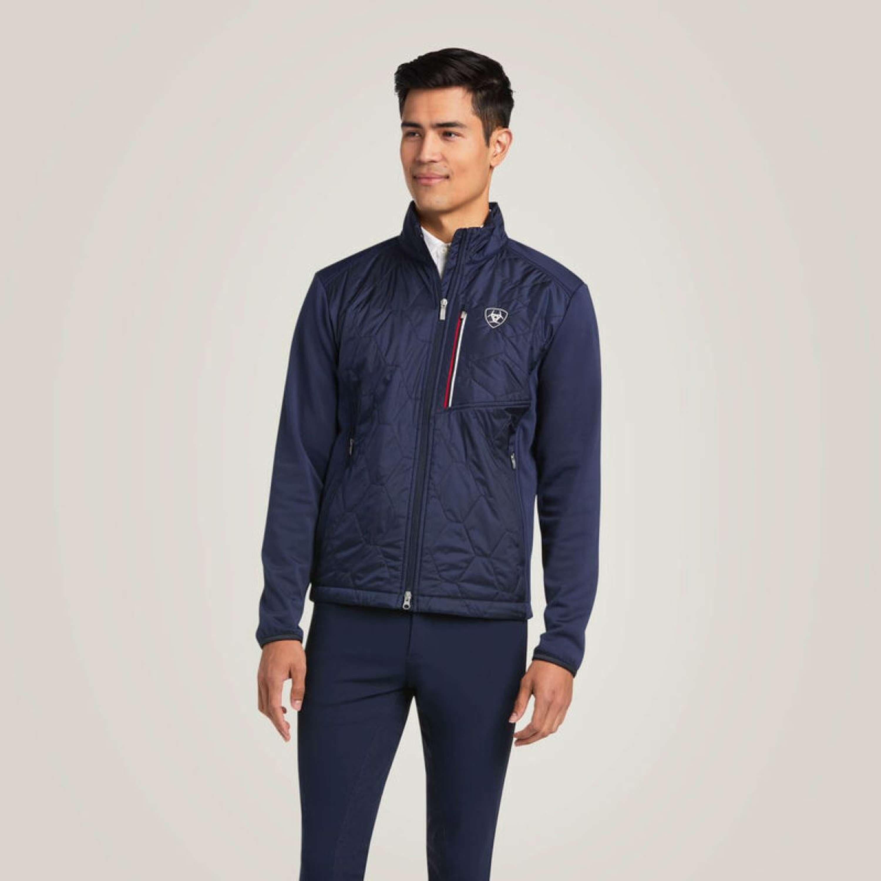 Ariat Jas Fusion Insulated Heren Blauw