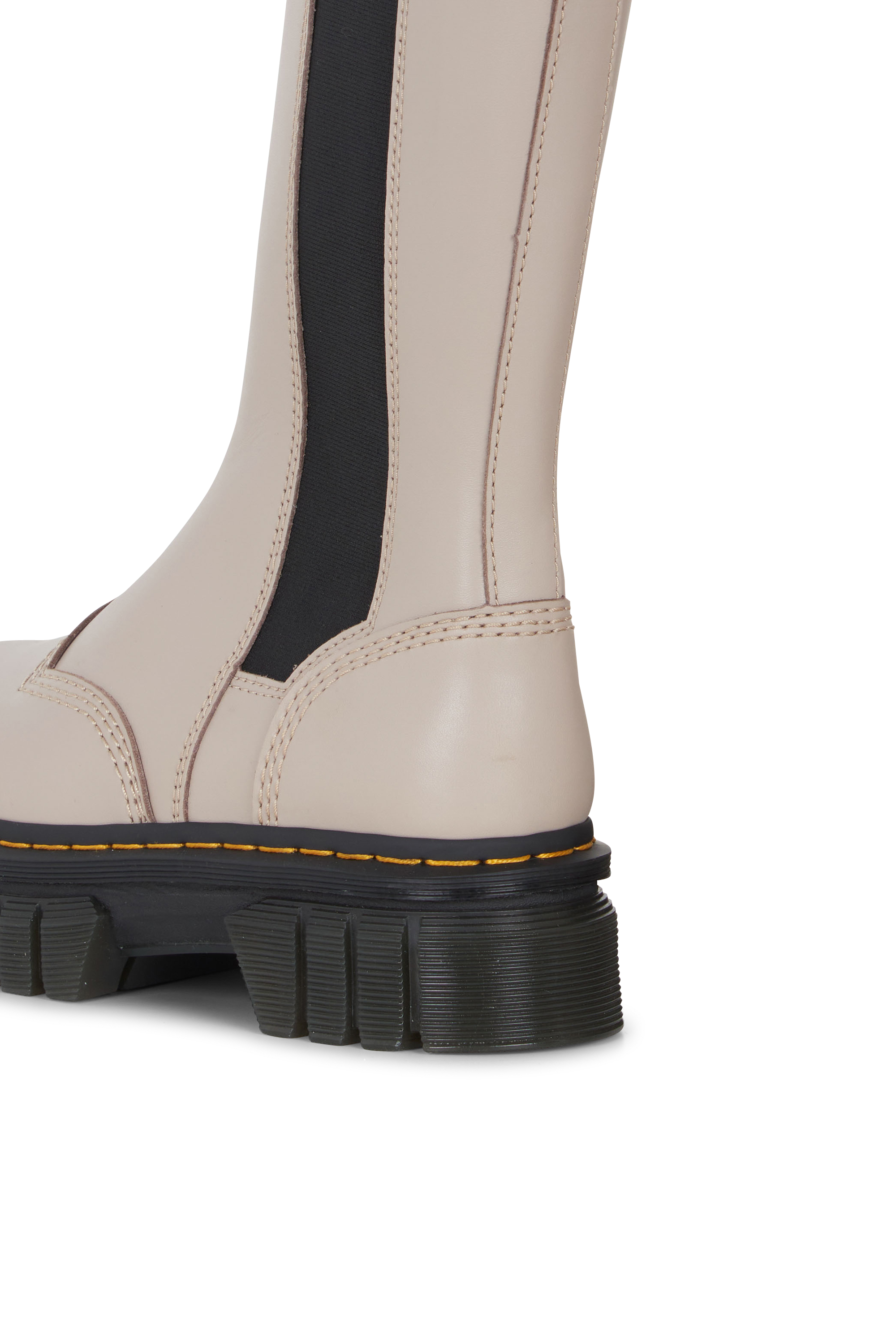 DR. MARTENS Bottes Audrick Chelsea Tall Beige