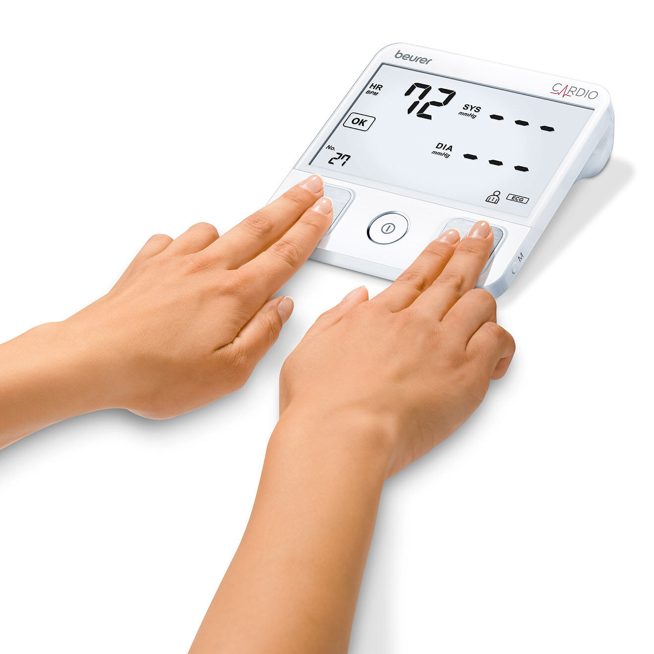 Beurer Tensiomètre au bras avec fonction ECG BM 93 blanc