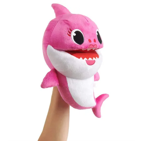Boti Baby Shark Handpuppe Plüsch Mama Hai mit Sound
