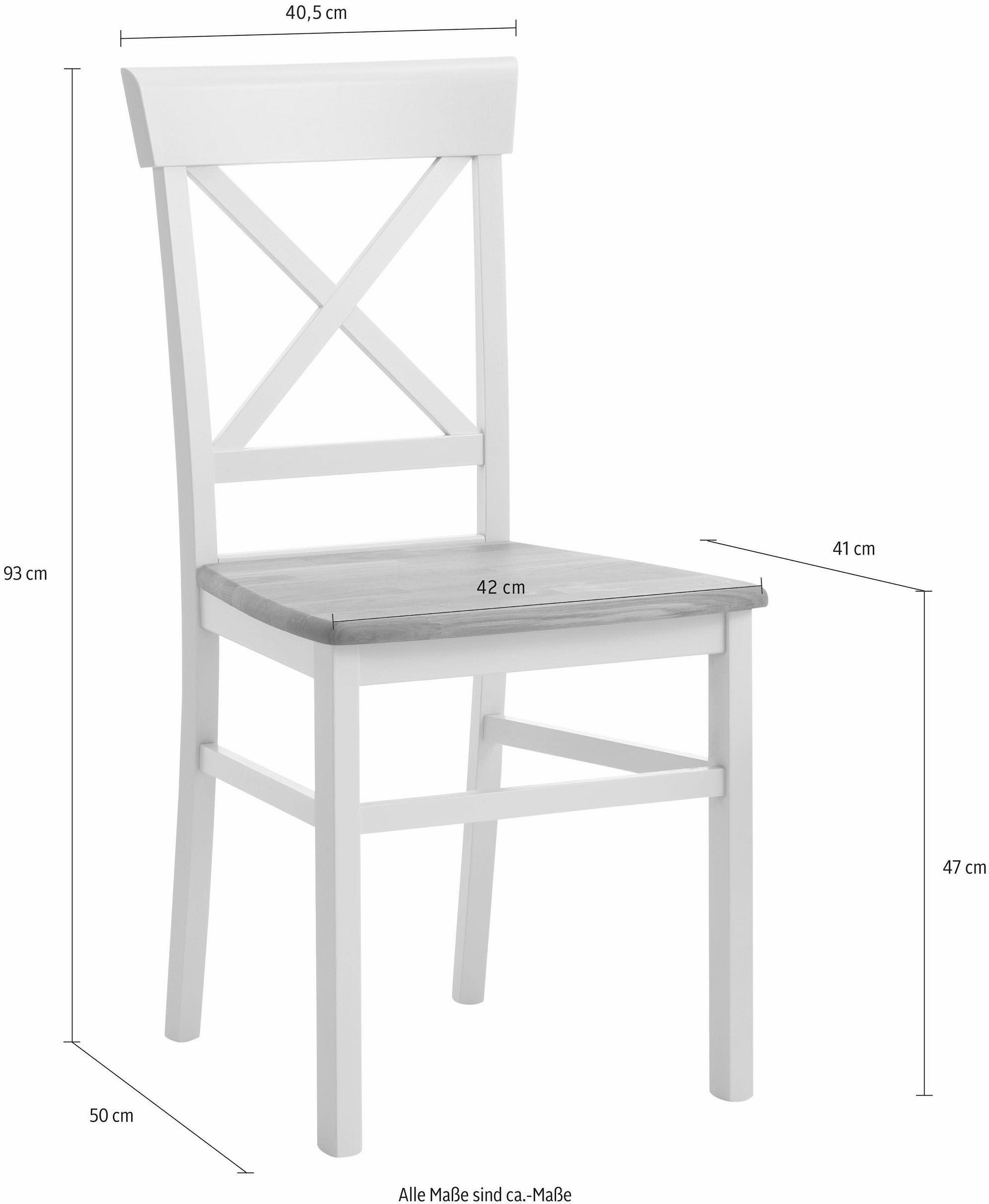 andas Esszimmerstuhl »Tatra TOPSELLER« (Set) 2 Stk.Holzstuhl im 2er, 4er oder 6er-Set, Küchenstuhl Landhaus