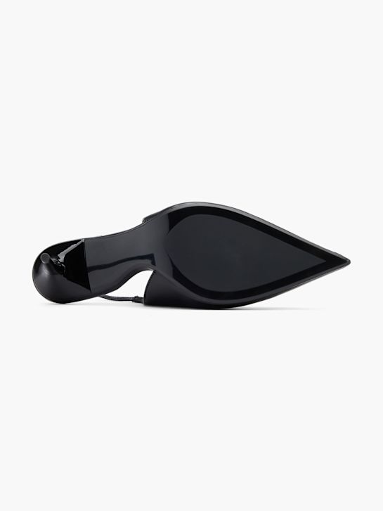 Catwalk Slingpumps Schwarz