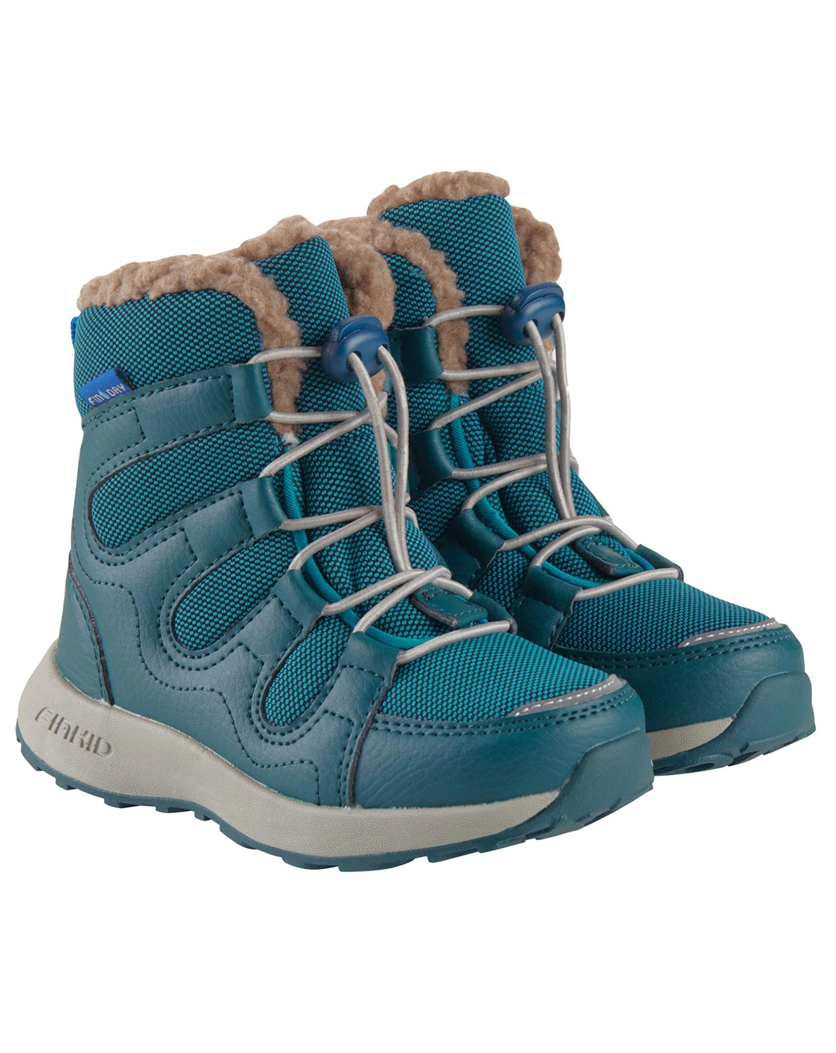Schneestiefel HUIPPU in mosaic/deep teal
