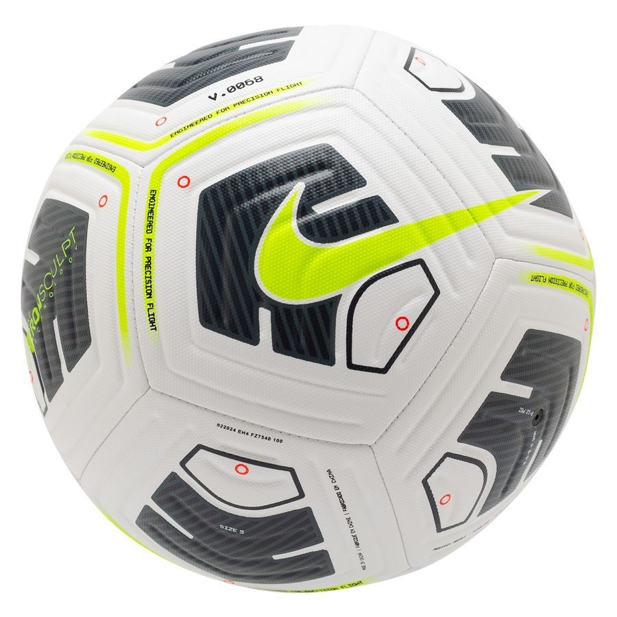Nike Ballon Academy Team - Blanc/Noir/Jaune Fluo