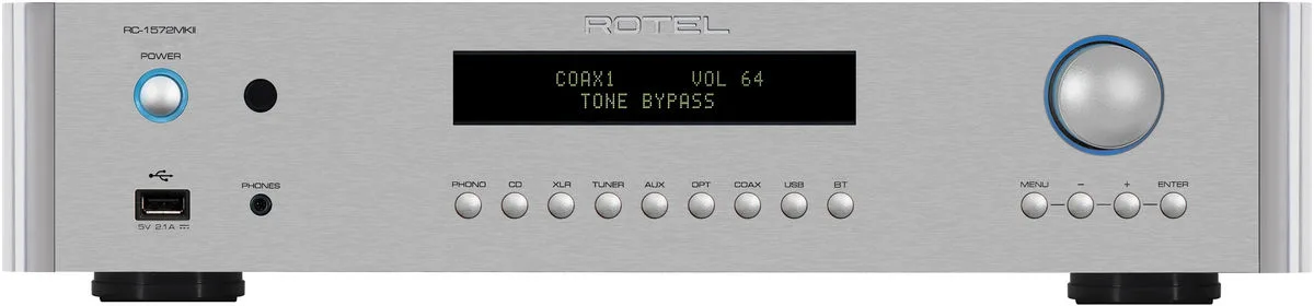 Rotel RC-1572 MKII Silver Préamplis hi-fi