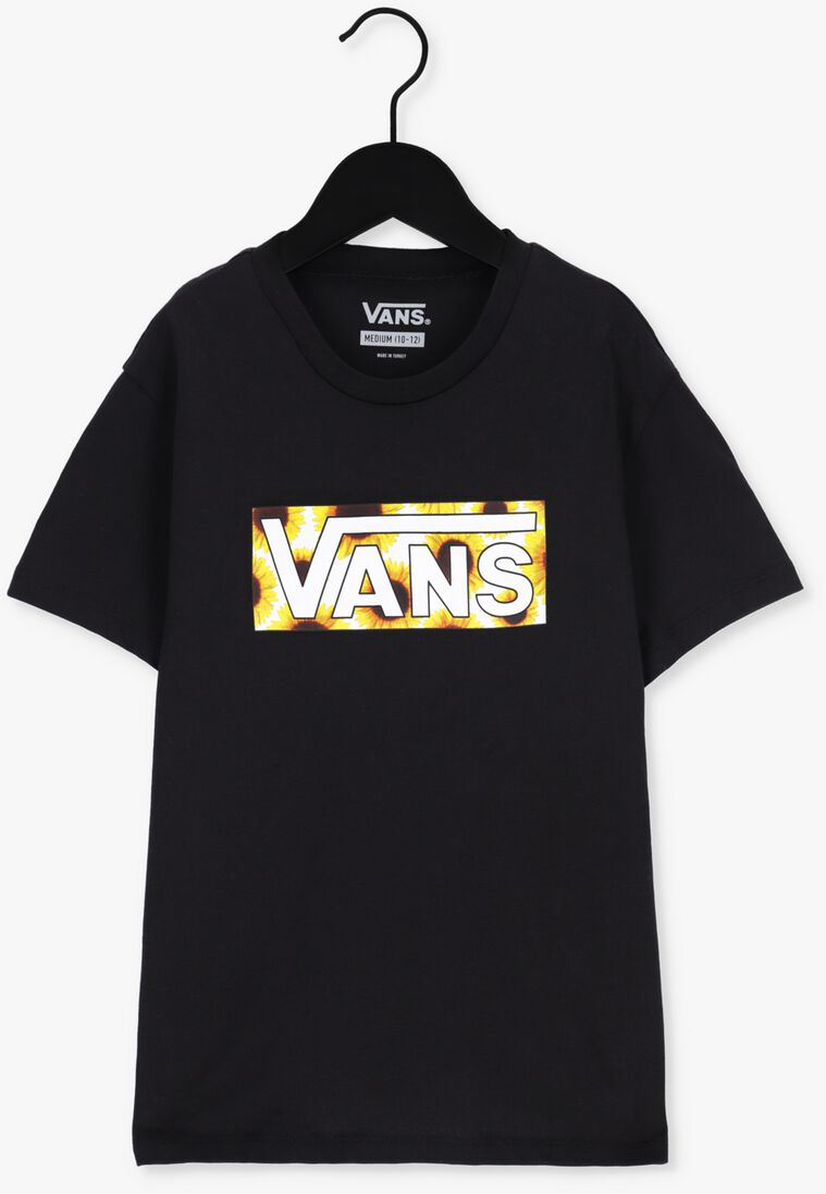 VANS zwarte vans t-shirt sunlit v crew
