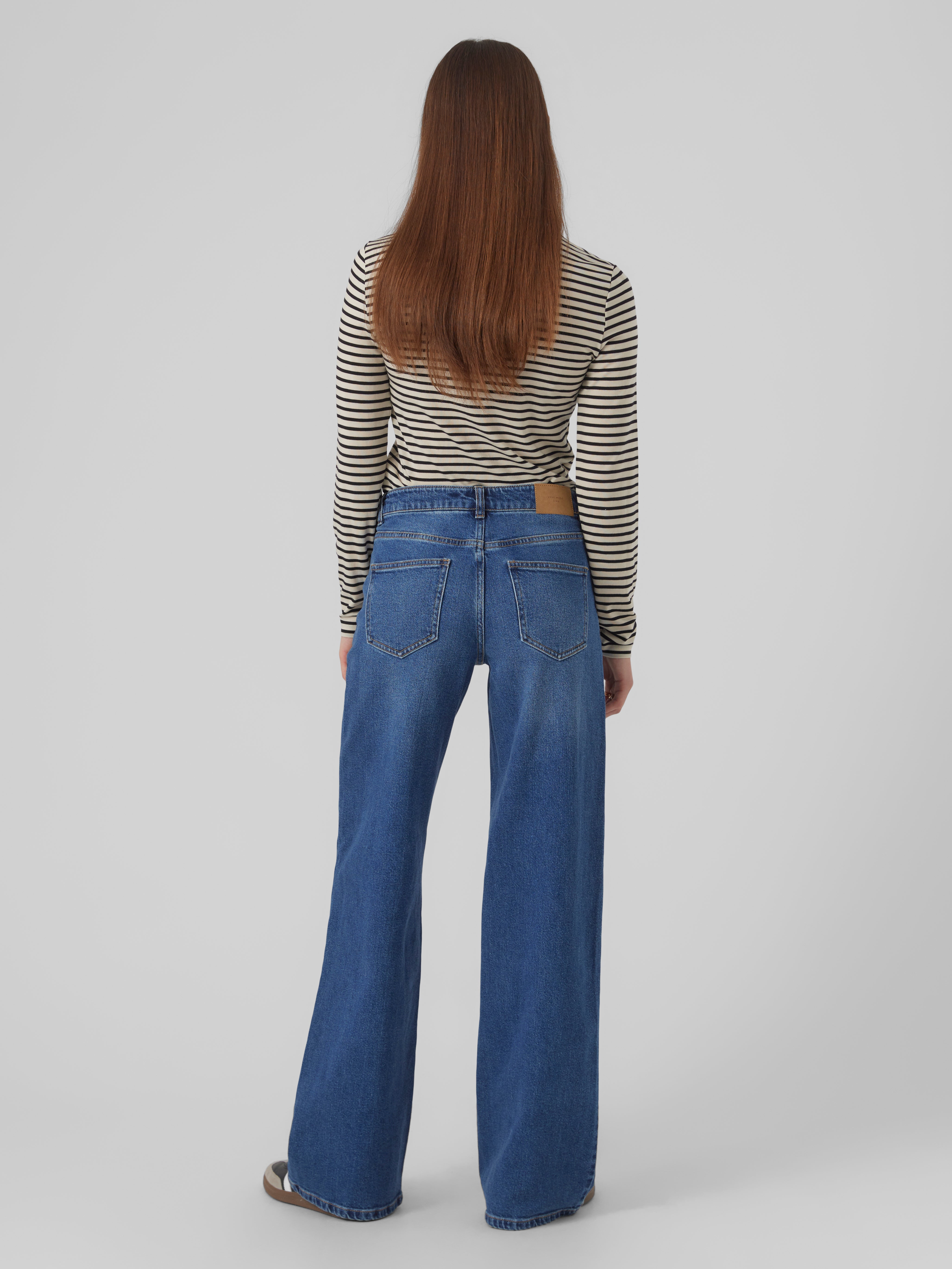 VMFAITH Low rise Wide leg fit Jeans
