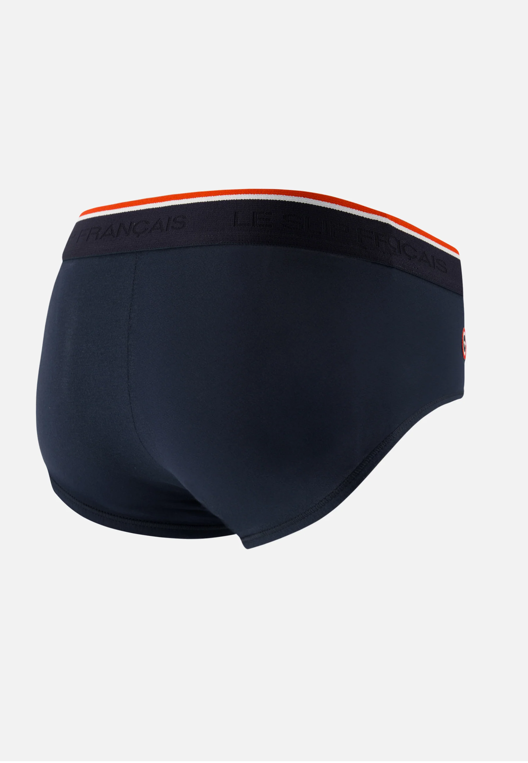 Slip échancré en coton-Jeff  Bleu Marine
